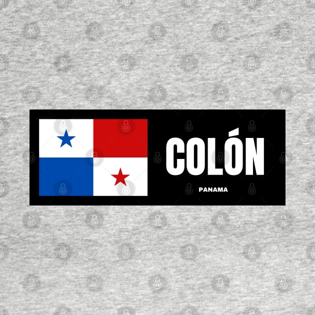 Colón City with Panama Flag by aybe7elf